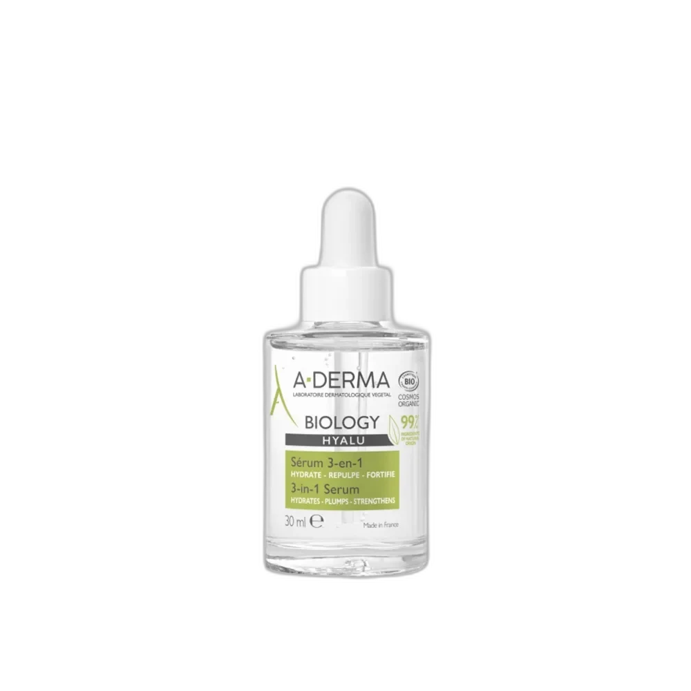 A-Derma Biology Hyalu Triple Action Serum airless pump bottle