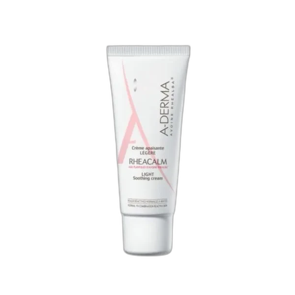 A-Derma Rheacalm Soothing Cream in a 40ml white squeeze tube