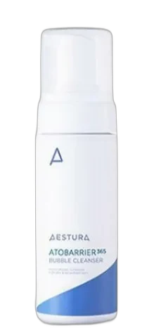 Aestura Atobarrier 365 Bubble Cleanser 200ml foaming pump bottle