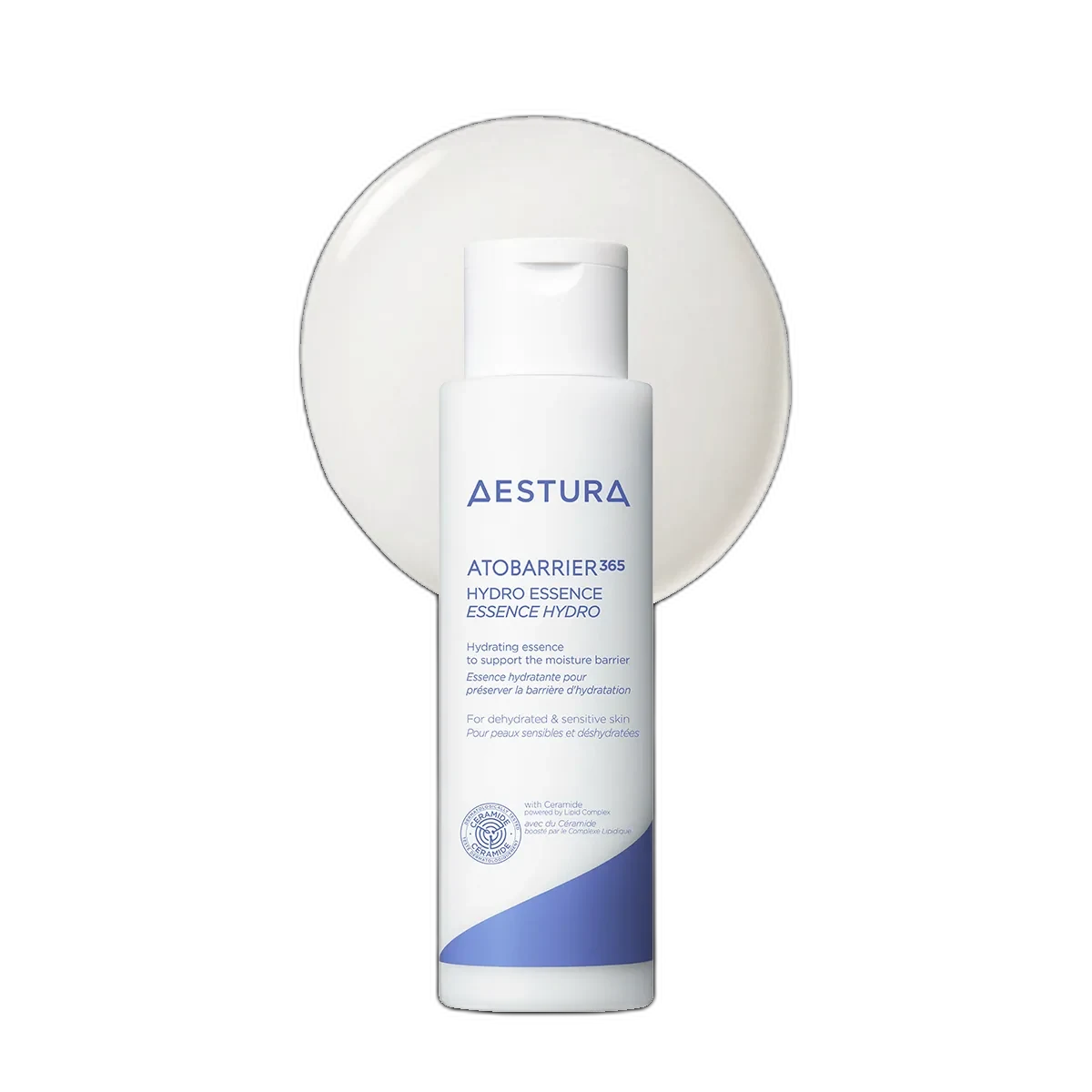 Aestura Atobarrier 365 Hydro Essence bottle — ceramide hydrating essence for sensitive skin