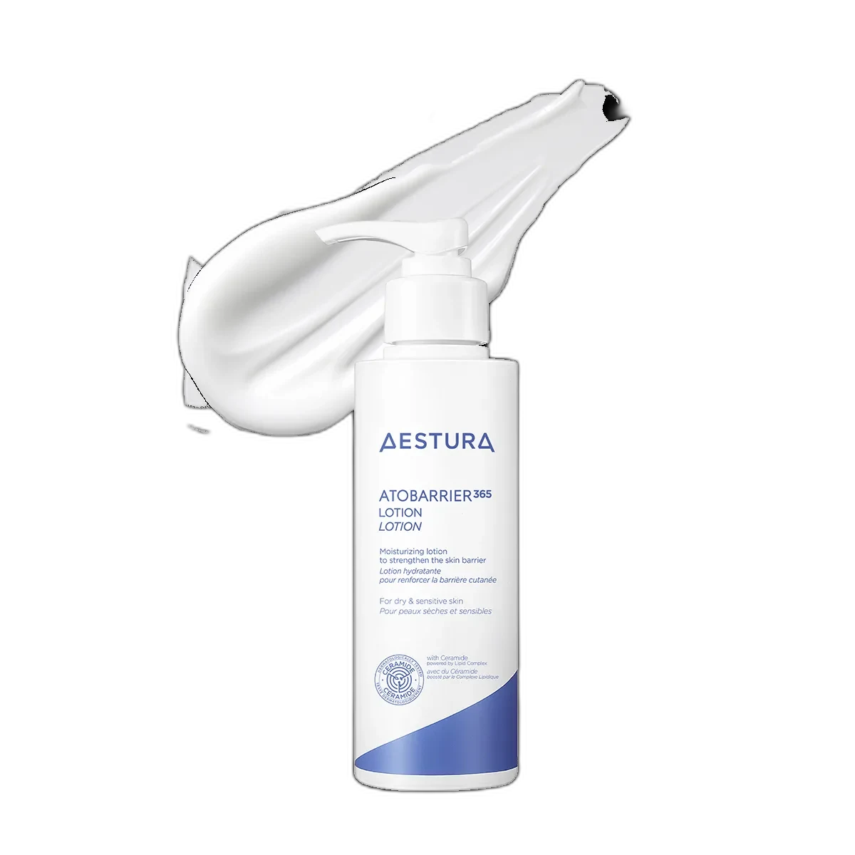 Aestura Atobarrier 365 Lotion pump bottle lightweight ceramide moisturizer