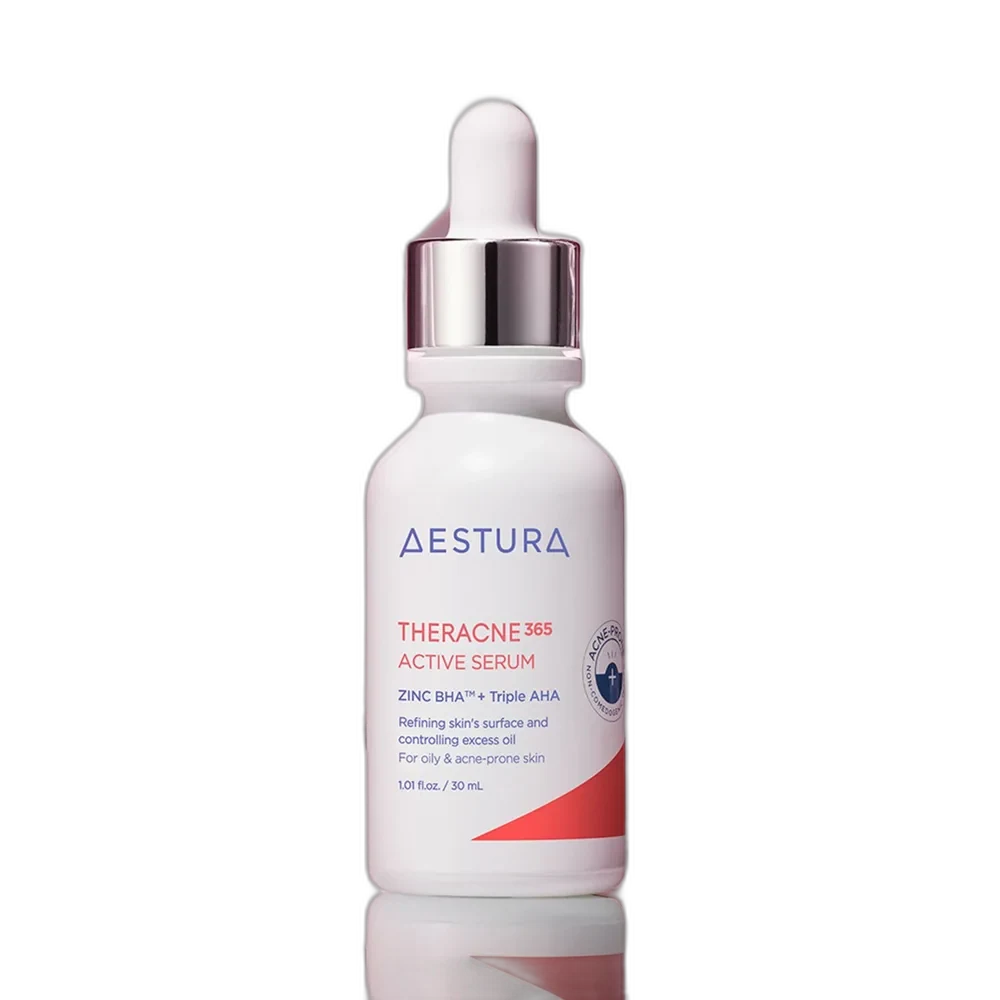 Aestura TheraCell Ampoule Serum in a white airless pump bottle