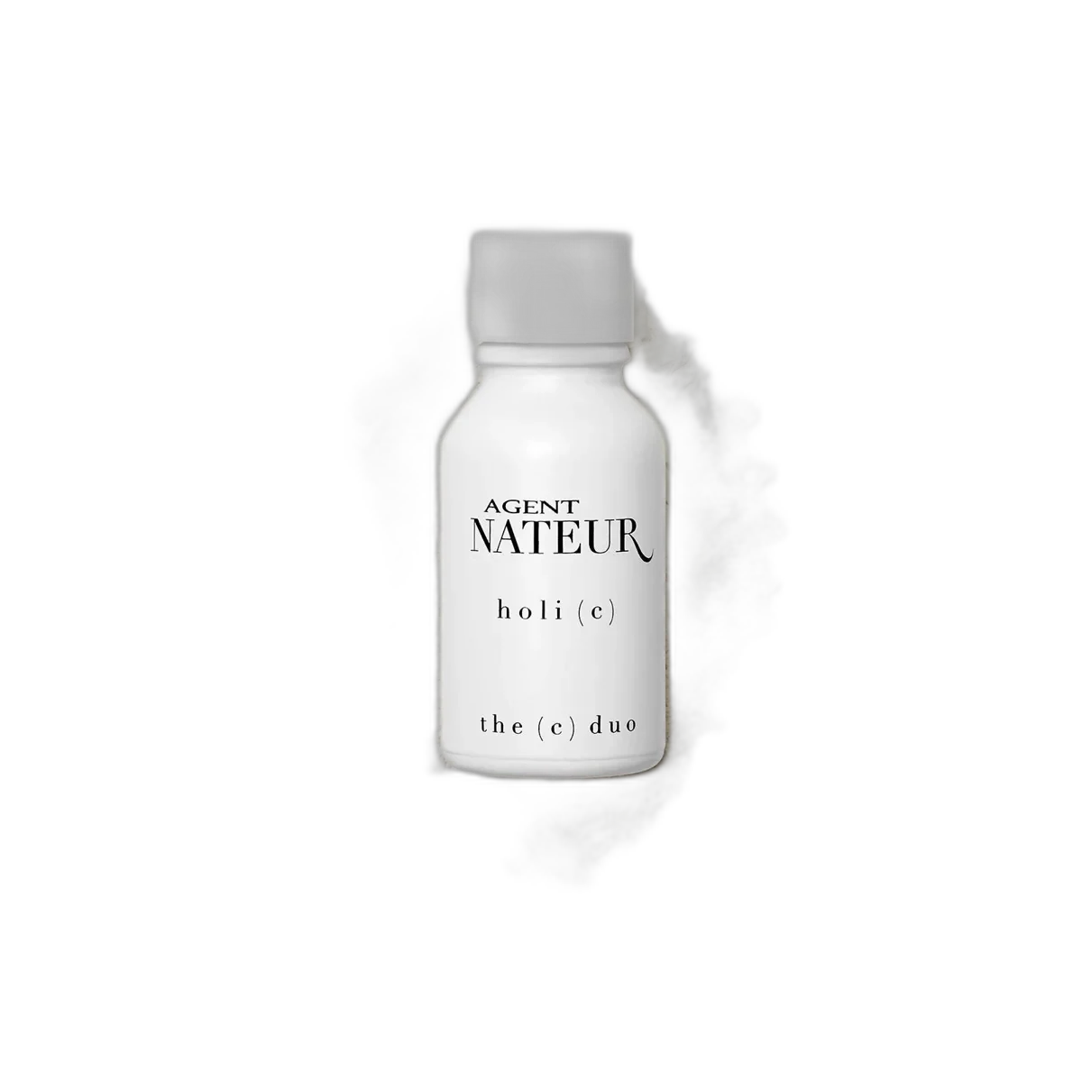 Agent Nateur Holi(C) Refining Face Vitamins powder in a glass jar