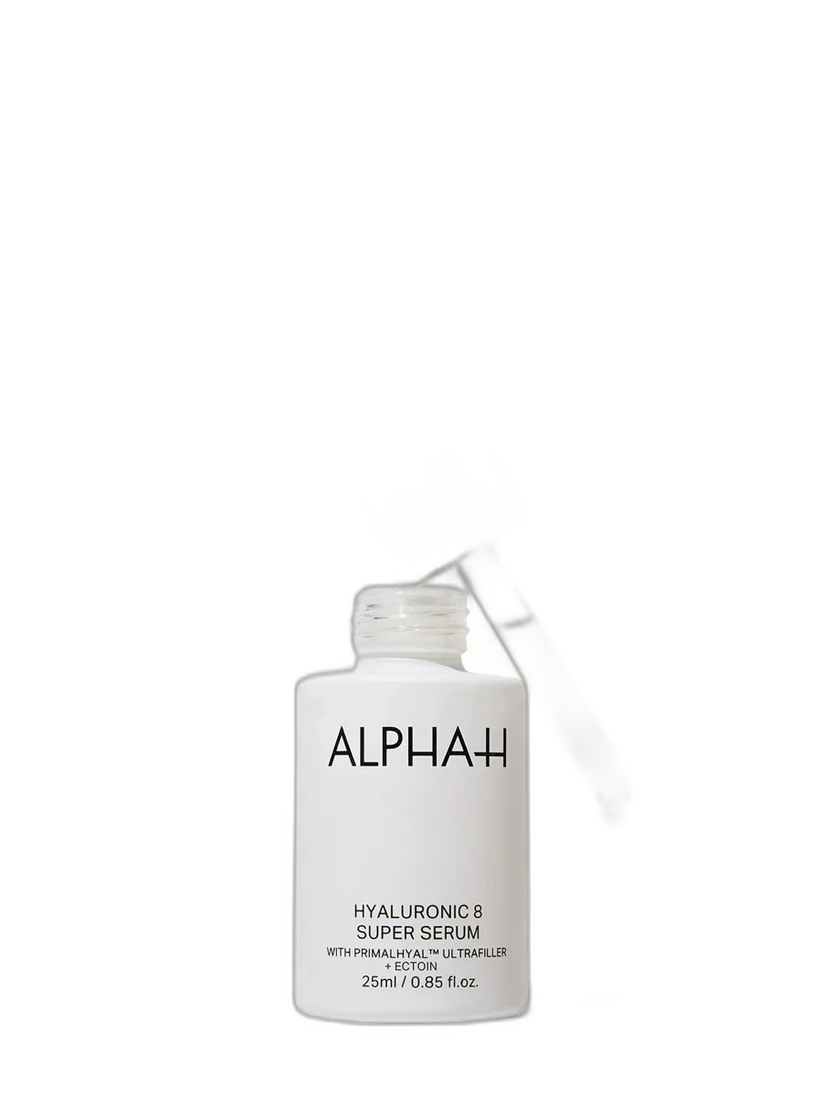 Alpha-H Hyaluronic 8 Super Serum 50ml frosted glass bottle with airless pump