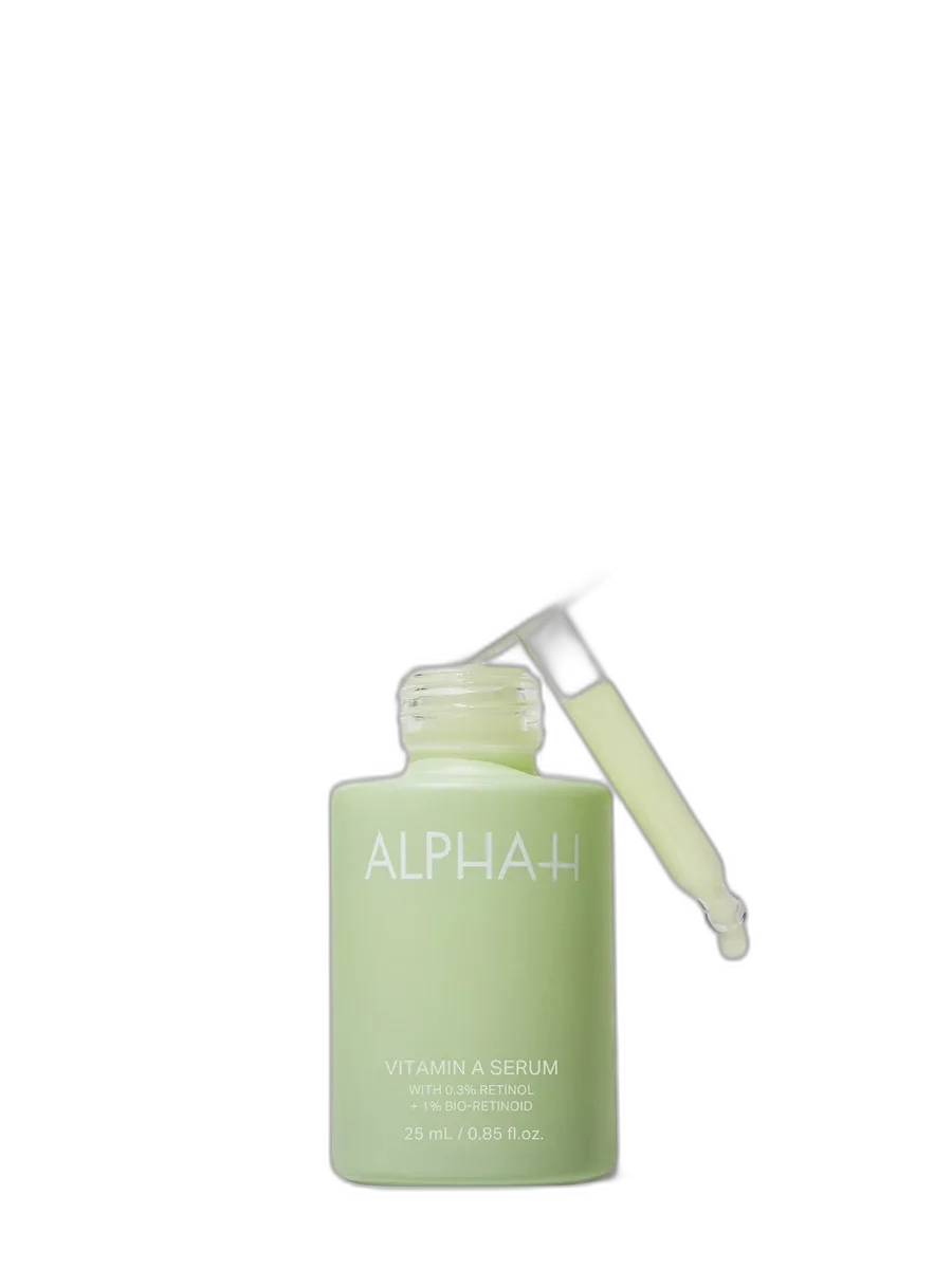 Alpha-H Vitamin A Serum 25ml frosted glass bottle with airless pump