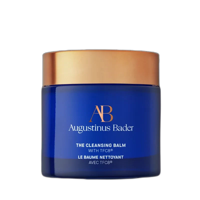 Augustinus Bader The Cleansing Balm 90ml frosted glass jar with silver lid