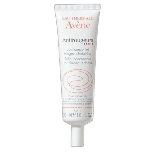 Avène Antirougeurs Fort Relief Concentrate tube with needle-nose applicator