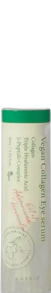Axis-Y Vegan Collagen Eye Serum 20ml glass dropper bottle