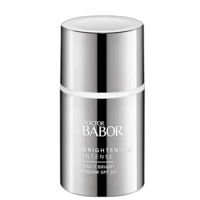Babor Doctor Babor Brightening Intense Daily Bright Cream SPF 20 frosted glass jar