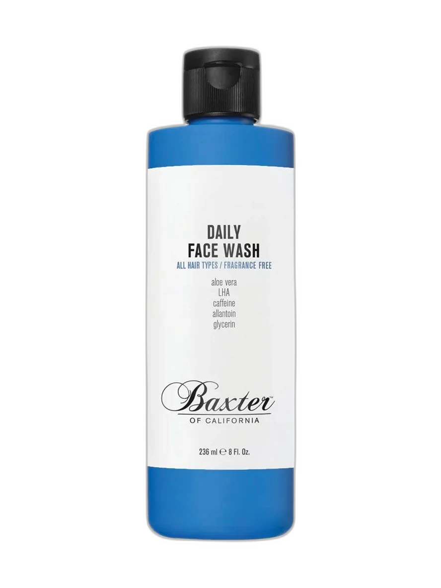 Baxter of California Daily Face Wash sulfate-free gel cleanser for men