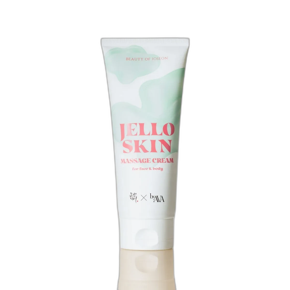 Beauty of Joseon JELLOSKIN Massage Cream pudding-like texture in a jar with traditional Korean