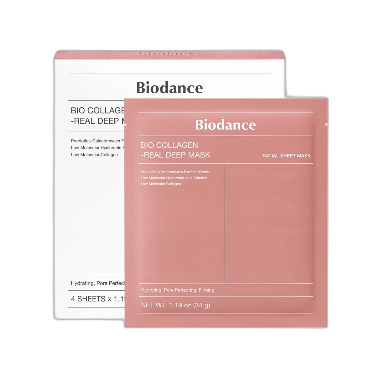 Biodance Bio Collagen Hydrogel Concentrated Mask 4-pack