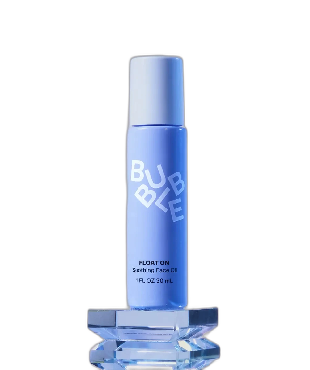 Bubble Skincare Float On Soothing Facial Oil 30 mL bottle with dropper