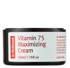 By Wishtrend Vitamin 75 Maximizing Cream 50ml frosted glass jar