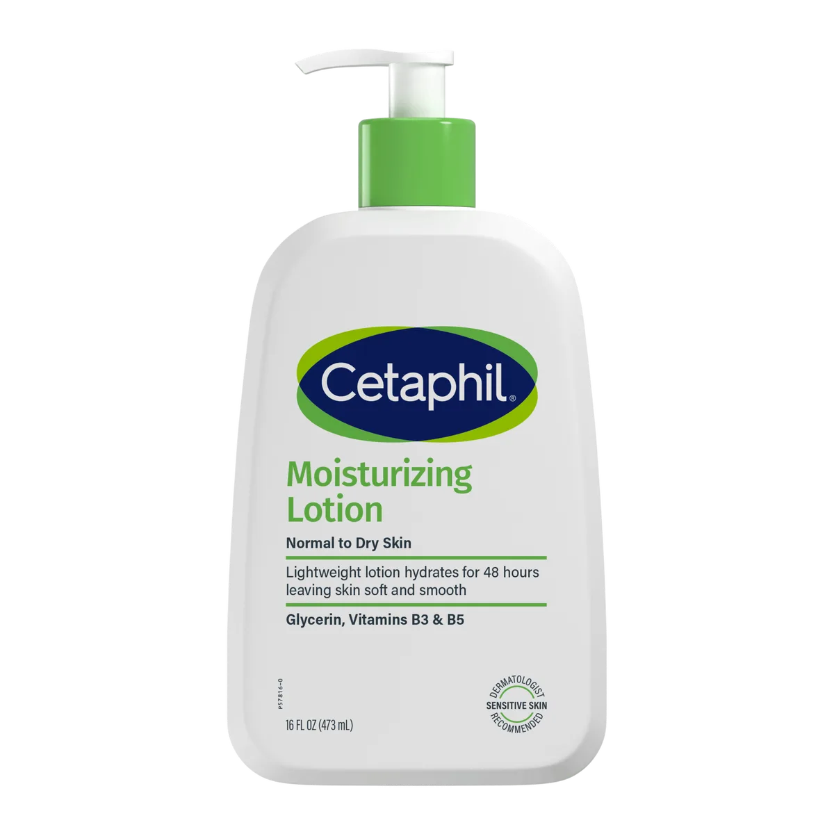 Cetaphil Moisturizing Lotion, 16 fl oz white pump bottle