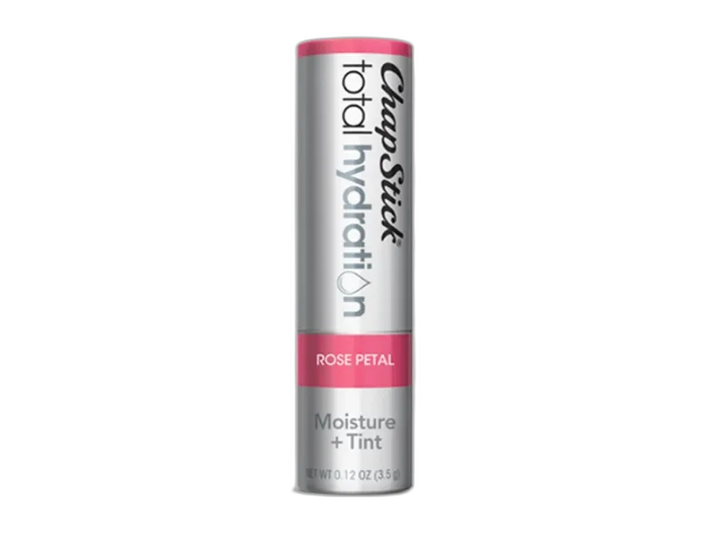 ChapStick Total Hydration Moisture + Tint lip balm tube