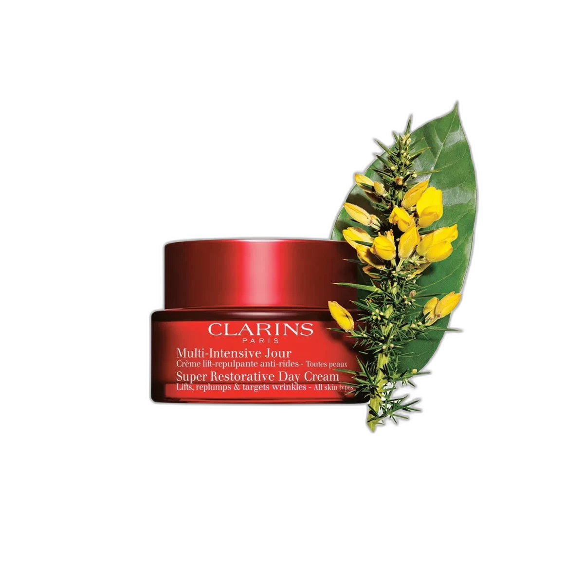 Clarins Super Restorative Day Cream anti-aging moisturizer for mature skin