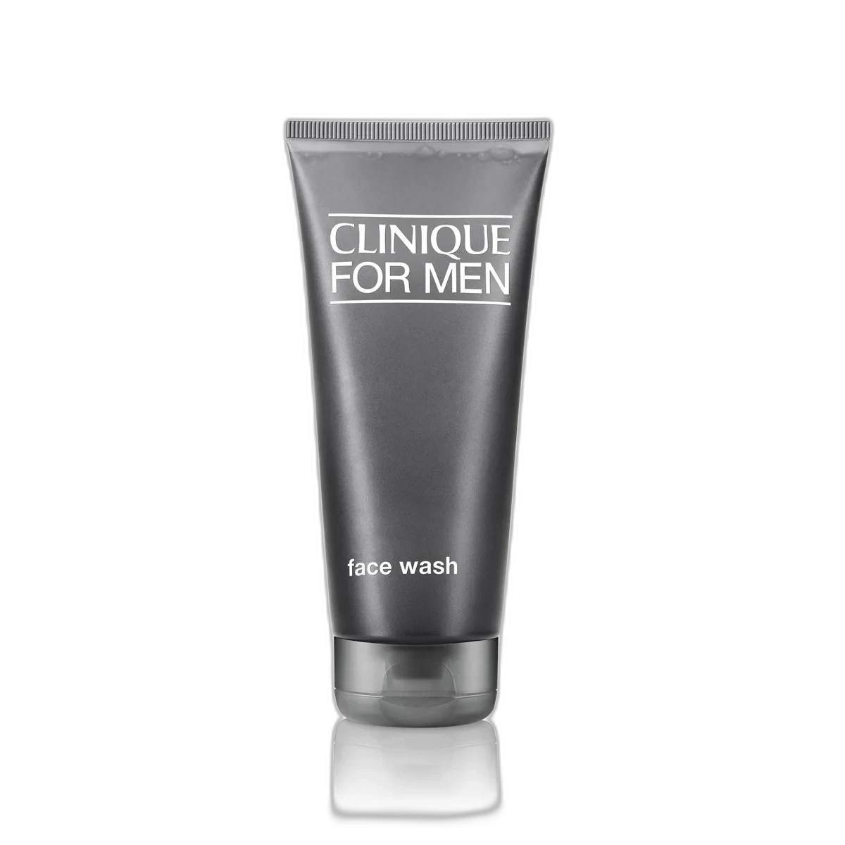 Clinique for Men Face Wash in a gray squeeze tube