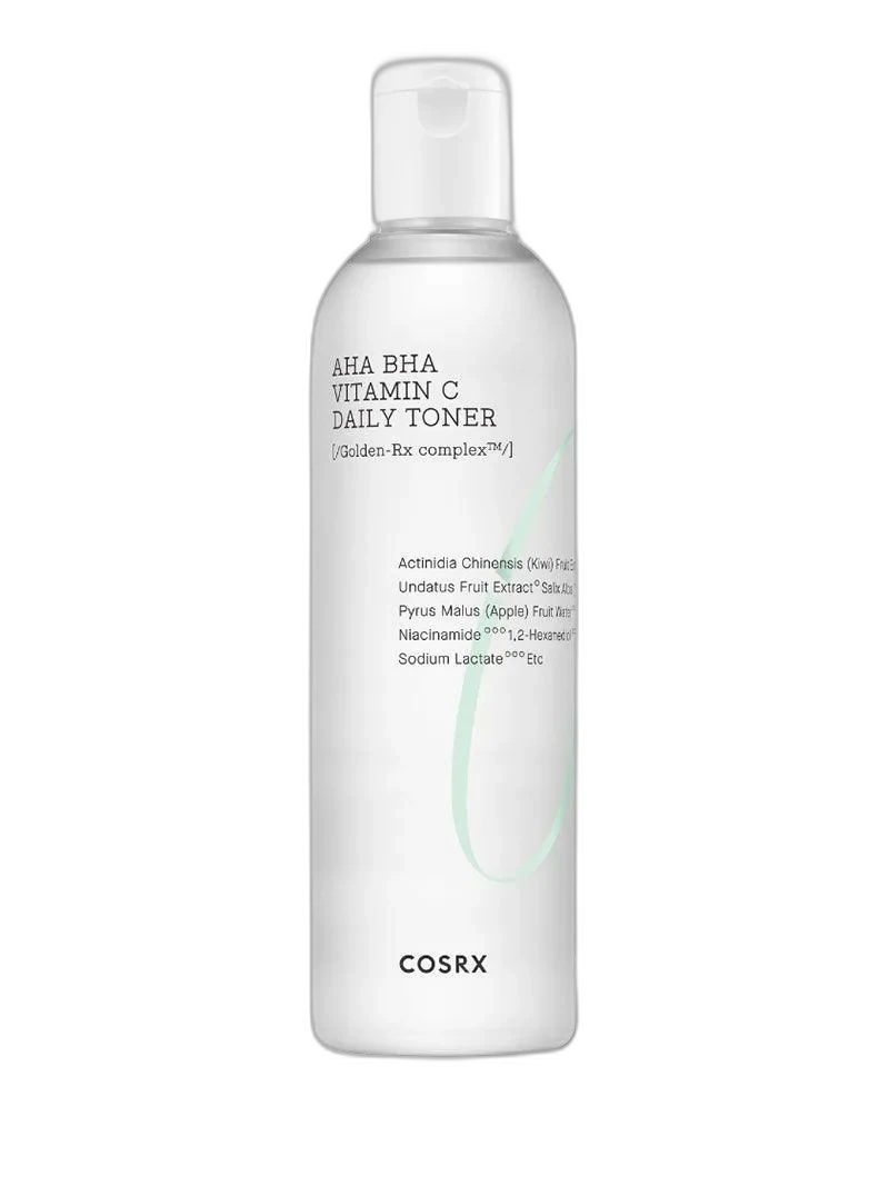 COSRX Refresh ABC Daily Toner clear plastic bottle containing 150ml of AHA BHA Vitamin C