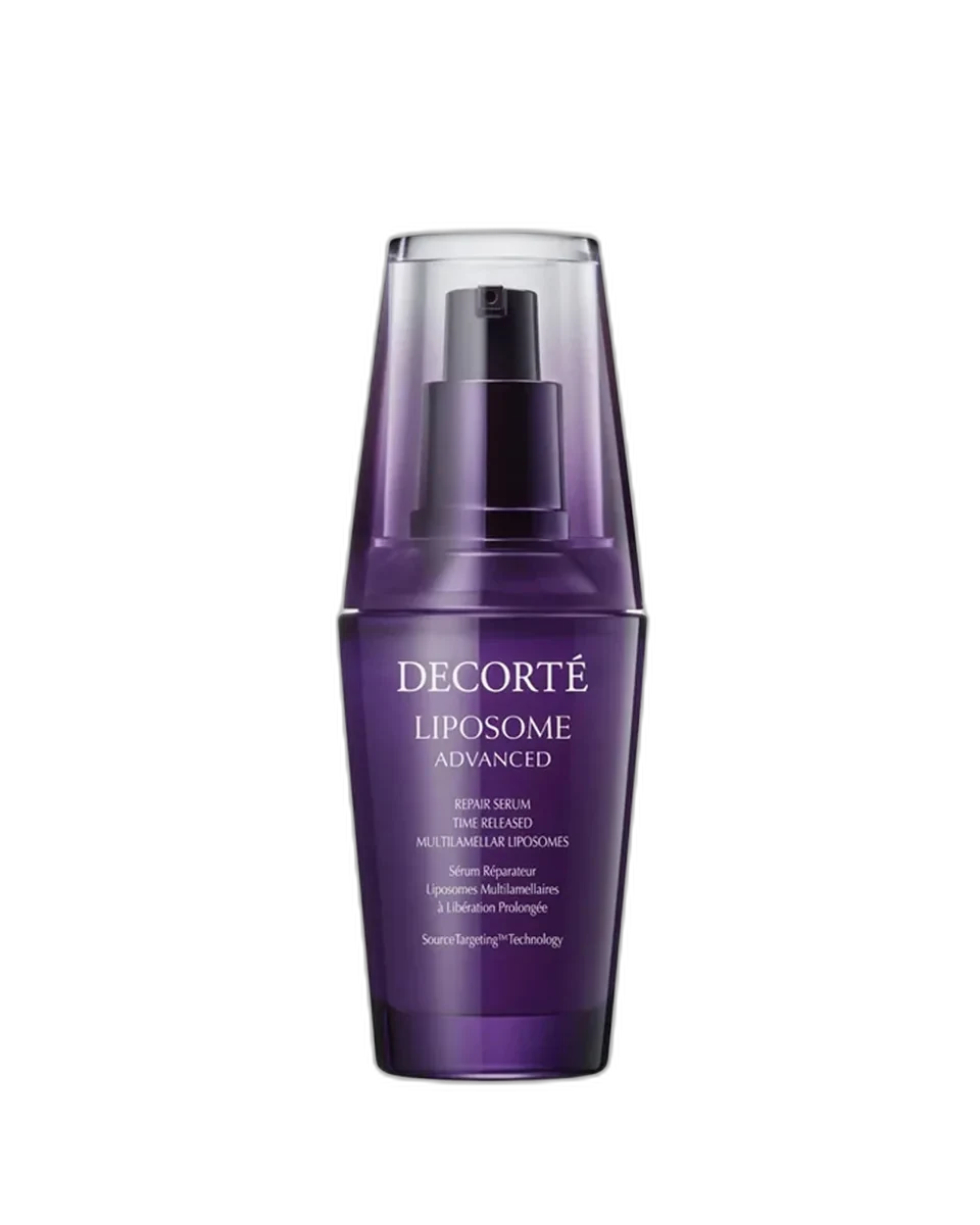 Decorté Liposome Advanced Repair Serum frosted bottle with dropper