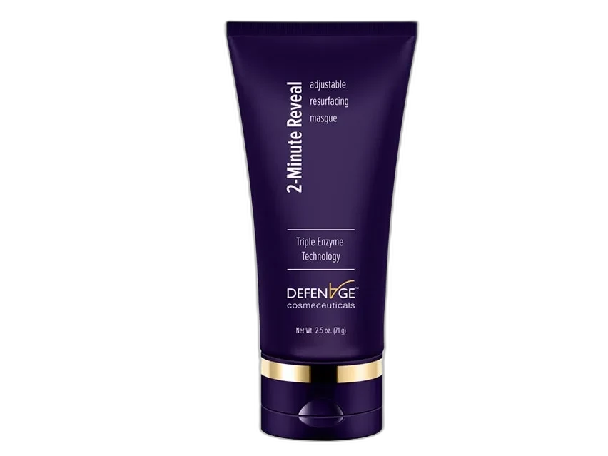 DefenAge 2-Minute Reveal Masque white pump tube