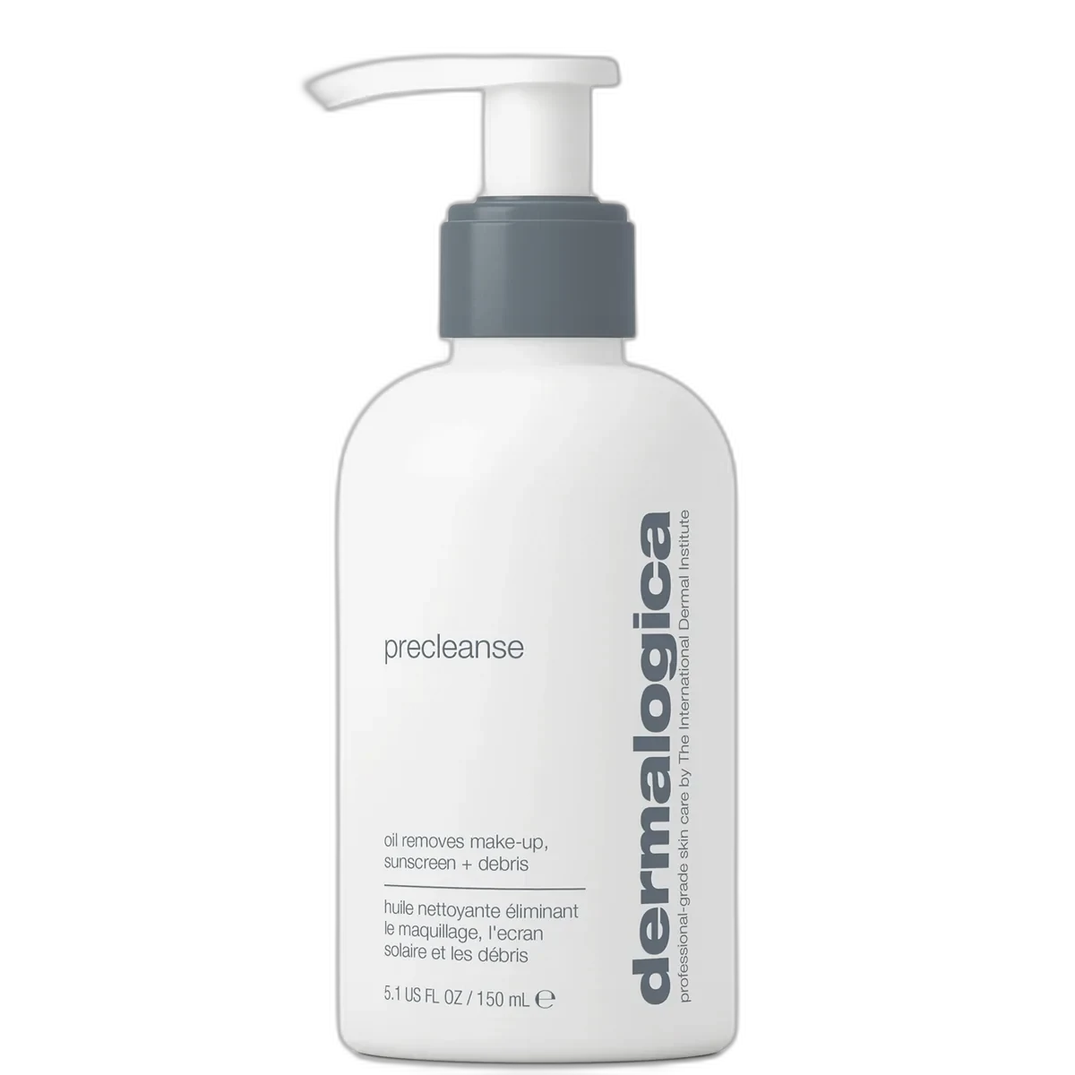 Dermalogica Precleanse oil cleanser in clear pump bottle