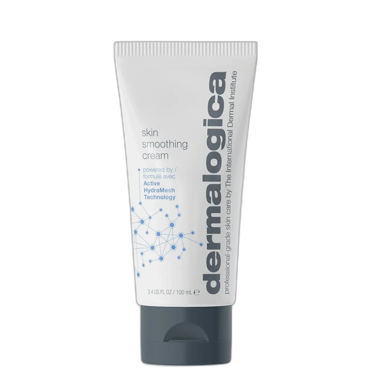 Dermalogica Skin Smoothing Cream moisturizer in gray squeeze tube