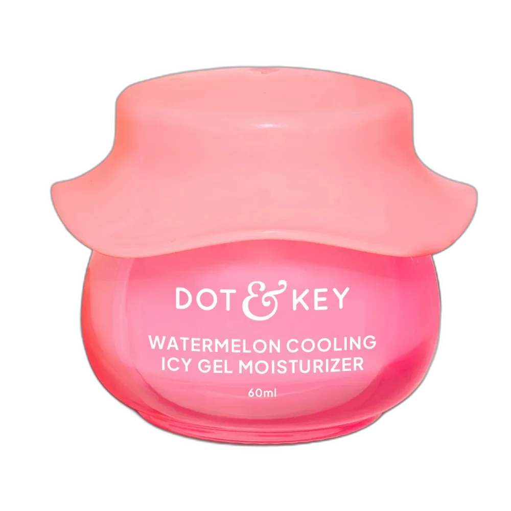 Dot & Key Watermelon Cooling Moisturizer SPF 35 in a pink pump jar