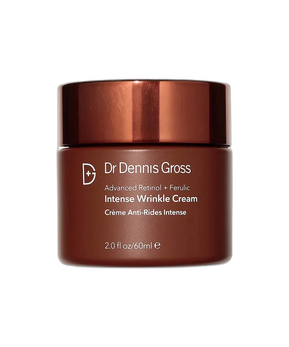 Dr. Dennis Gross Advanced Retinol + Ferulic Intense Wrinkle Cream 1 oz frosted glass jar
