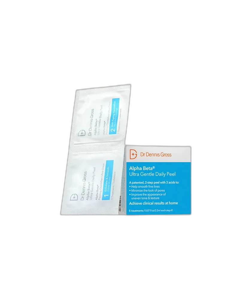 Dr. Dennis Gross Alpha Beta Ultra Gentle Daily Peel two-step pad jar