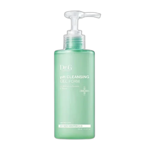 Dr.G pH Cleansing Gel Foam 200ml tube on white background