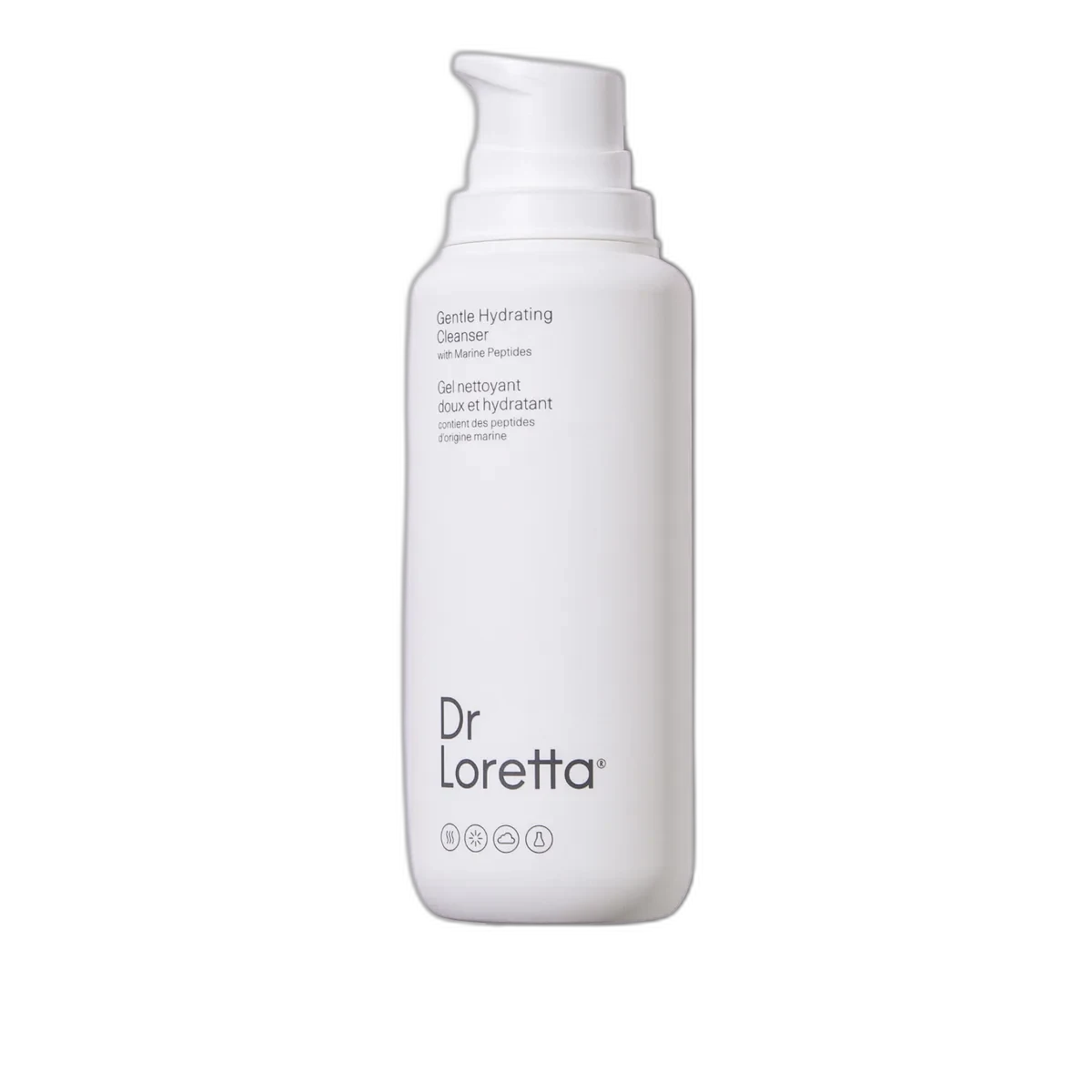 Dr. Loretta Gentle Hydrating Cleanser 200 ml clear squeeze tube