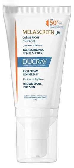 Ducray Melascreen UV Rich Cream SPF 50+ 40ml tube