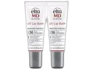 EltaMD UV Lip Balm Broad-Spectrum SPF 36 tube on white background