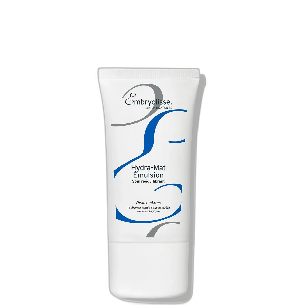 Embryolisse Hydra-Mat Emulsion 40ml tube with white and blue branding