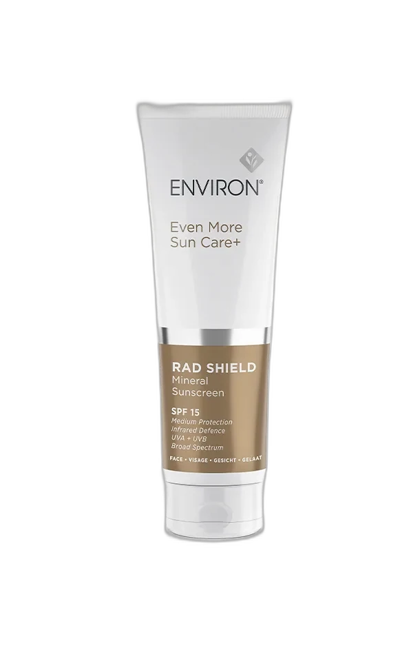 Environ RAD Shield Mineral Sunscreen SPF 15 in a clinical white tube