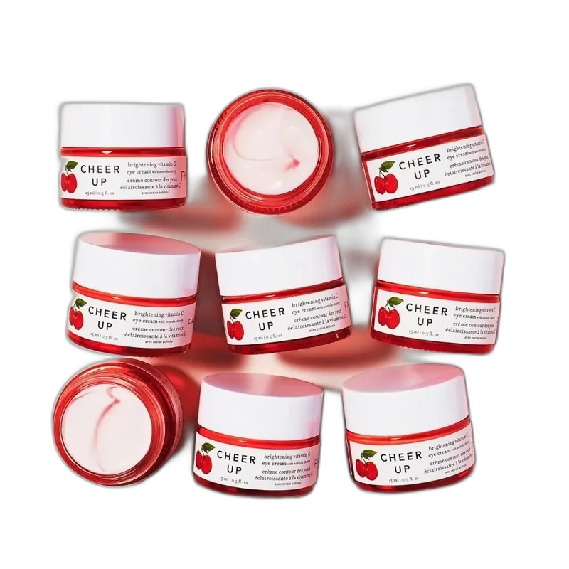 Farmacy Cheer Up Brightening Vitamin C Eye Cream with acerola cherry