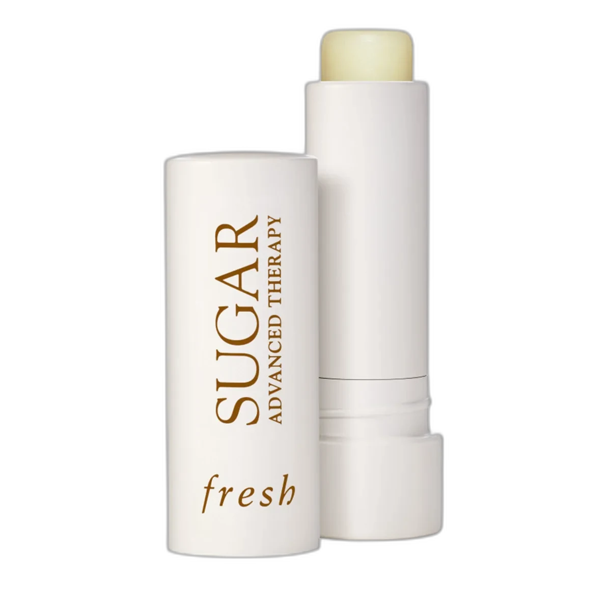 Fresh Sugar Advanced Therapy Lip Treatment twist-up balm in matte black casing
