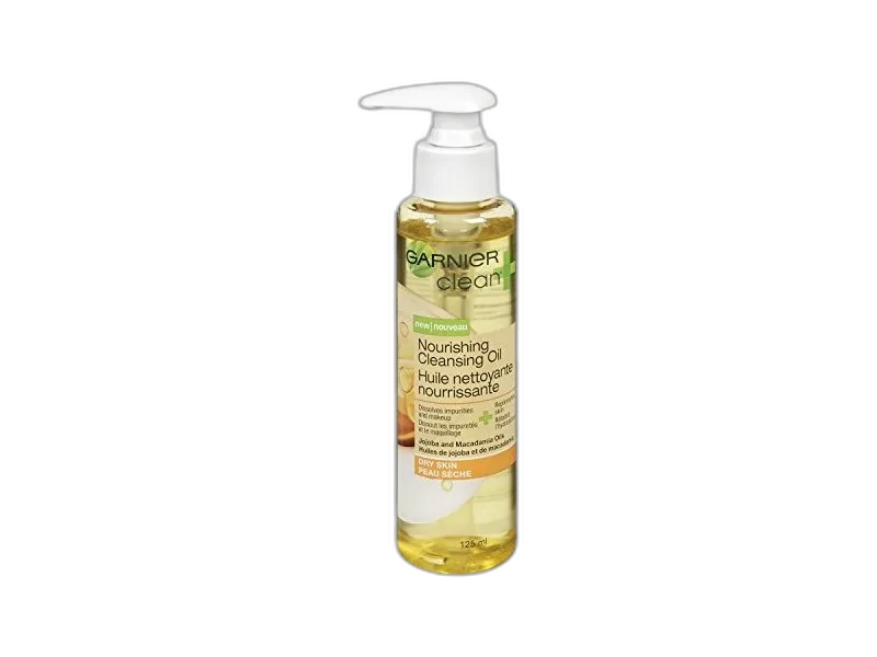 Garnier SkinActive Clean+ Nourishing Cleansing Oil bottle