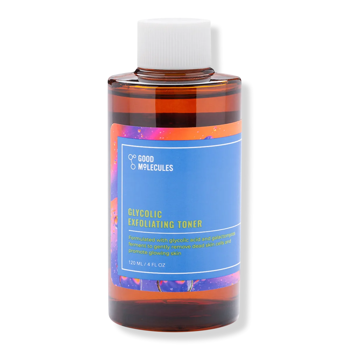 Good Molecules Glycolic Acid Exfoliating Toner in a clear bottle