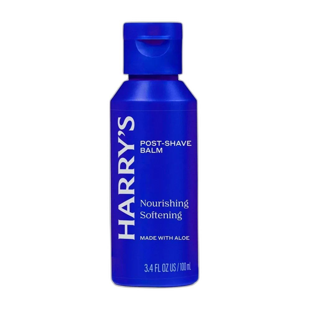 Harry's Post Shave Balm tube with soothing aloe and botanical aftershave moisturizer for men