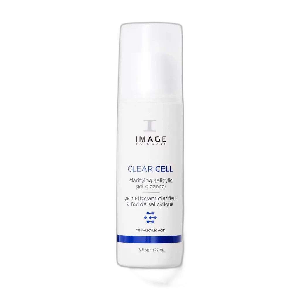Image Skincare CLEAR CELL Clarifying Gel Cleanser with salicylic acid in green packaging