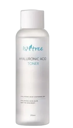 Isntree Hyaluronic Acid Toner 200ml bottle on white background