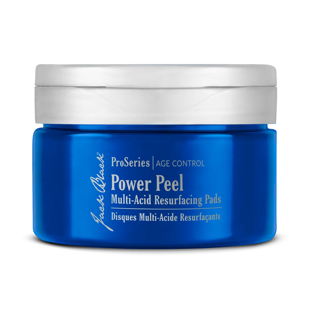 Jack Black DIY Power Peel Multi-Acid Resurfacing Pads jar