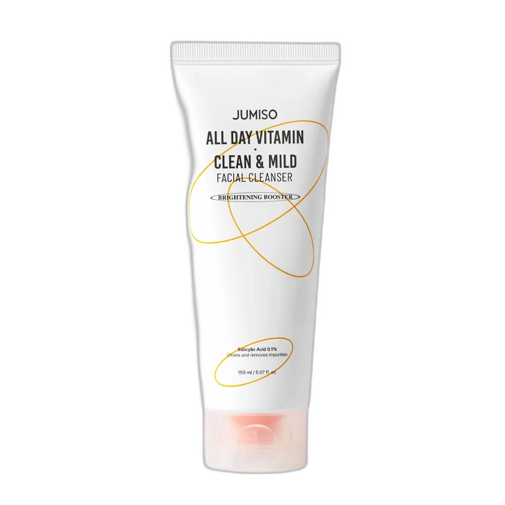Jumiso All Day Vitamin Clean & Mild Facial Cleanser in a squeeze tube