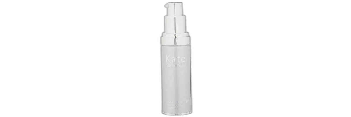 Kate Somerville Total Vitamin Antioxidant Face Serum glass bottle with pump