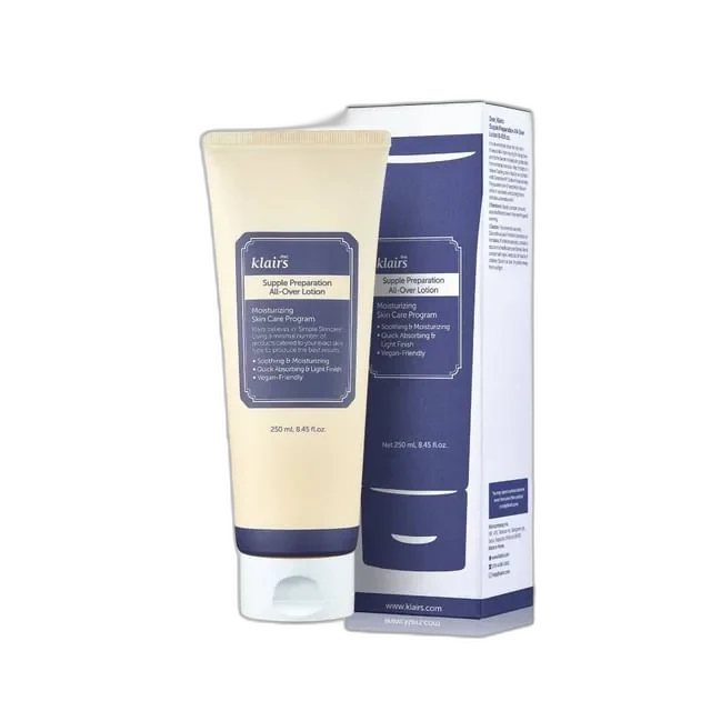 Dear, Klairs Supple Preparation All-Over Lotion 250ml pump bottle