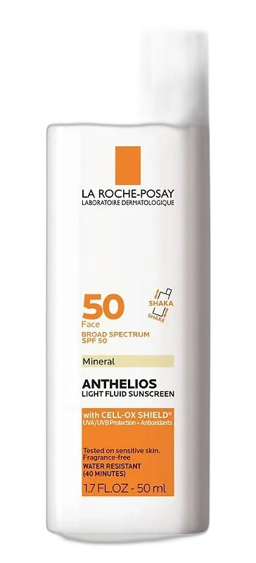 La Roche-Posay Anthelios Ultra-Light Fluid Face Sunscreen SPF 40 tube