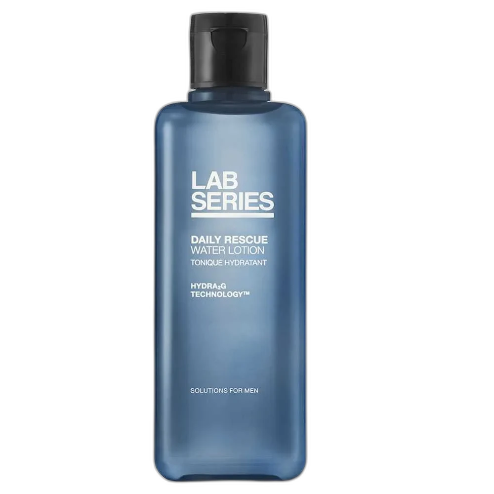Lab Series Daily Rescue Water Lotion in translucent bottle