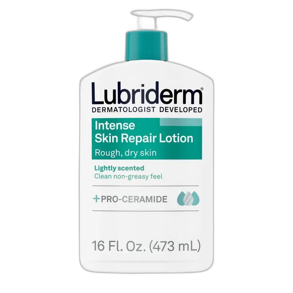 Lubriderm Intense Dry Skin Repair Ointment in a small squeeze tube